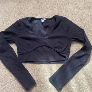 Black Garage Corset Long Sleeve